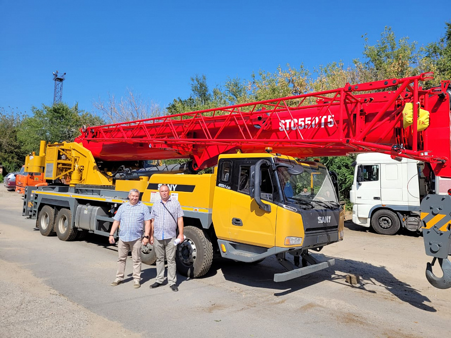 Автокран SANY STC550T5