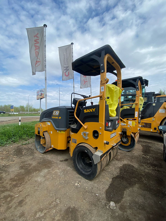 Каток комбинированный двухвальцовый SANY SZR30C-8