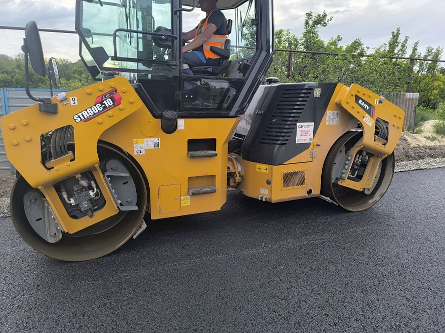 Каток асфальтовый SANY STR80C-10