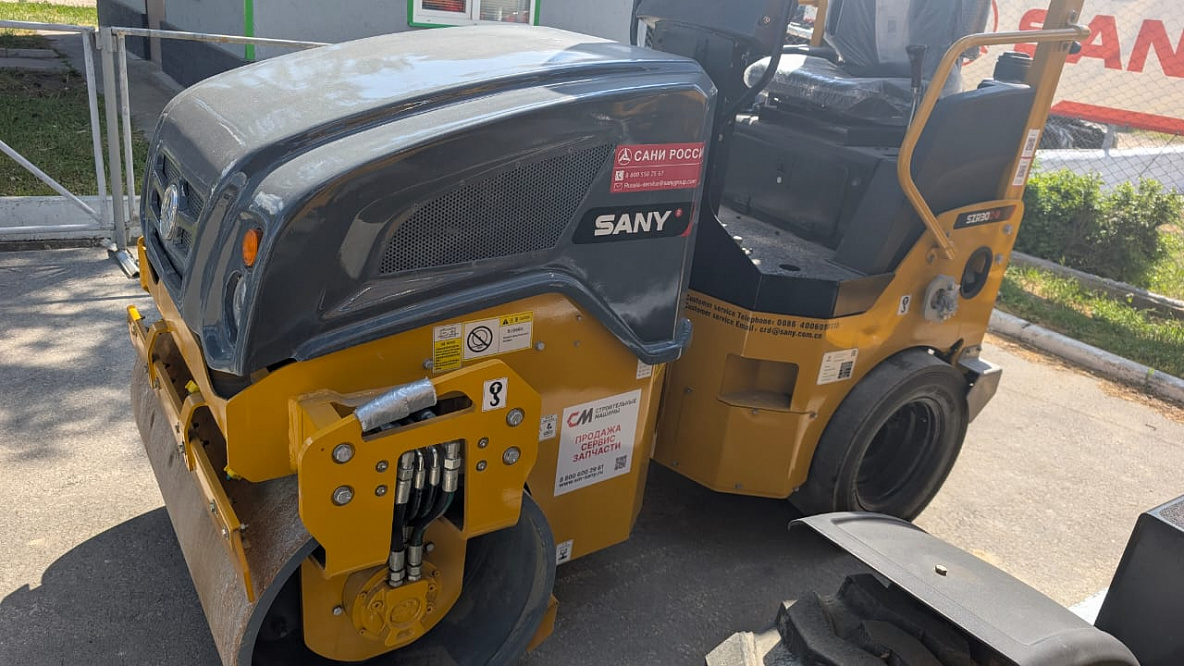 Каток комбинированный двухвальцовый SANY SZR30C-8