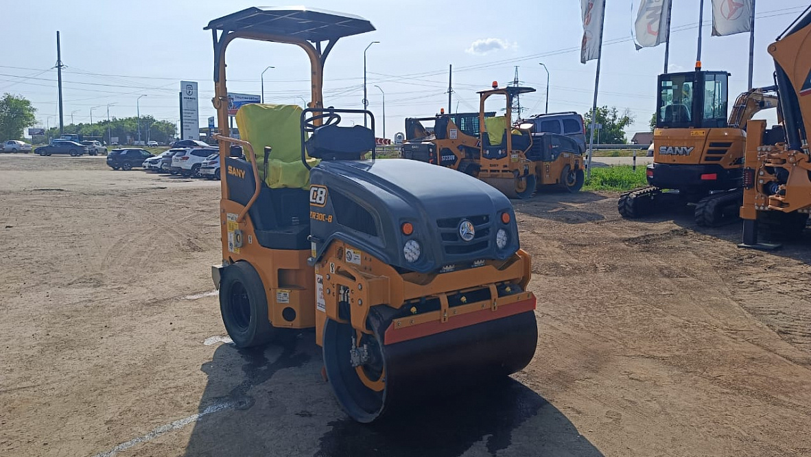 Каток комбинированный двухвальцовый SANY SZR30C-8