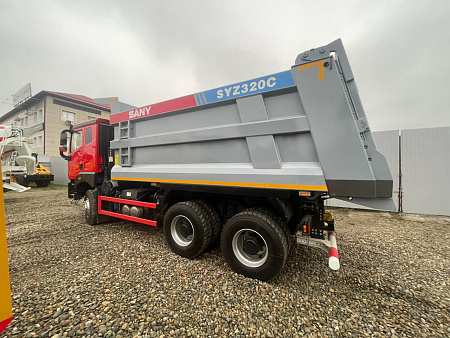 Самосвал SANY SYZ320c 8s v "U-образный Кузов" 6 на 4