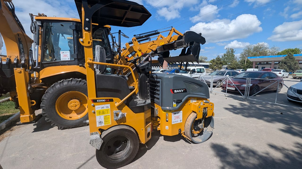 Каток комбинированный двухвальцовый SANY SZR30C-8
