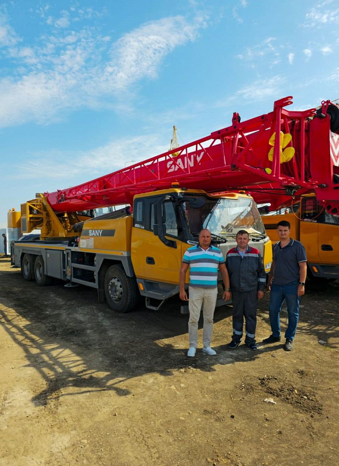 Автокран SANY STC550T5