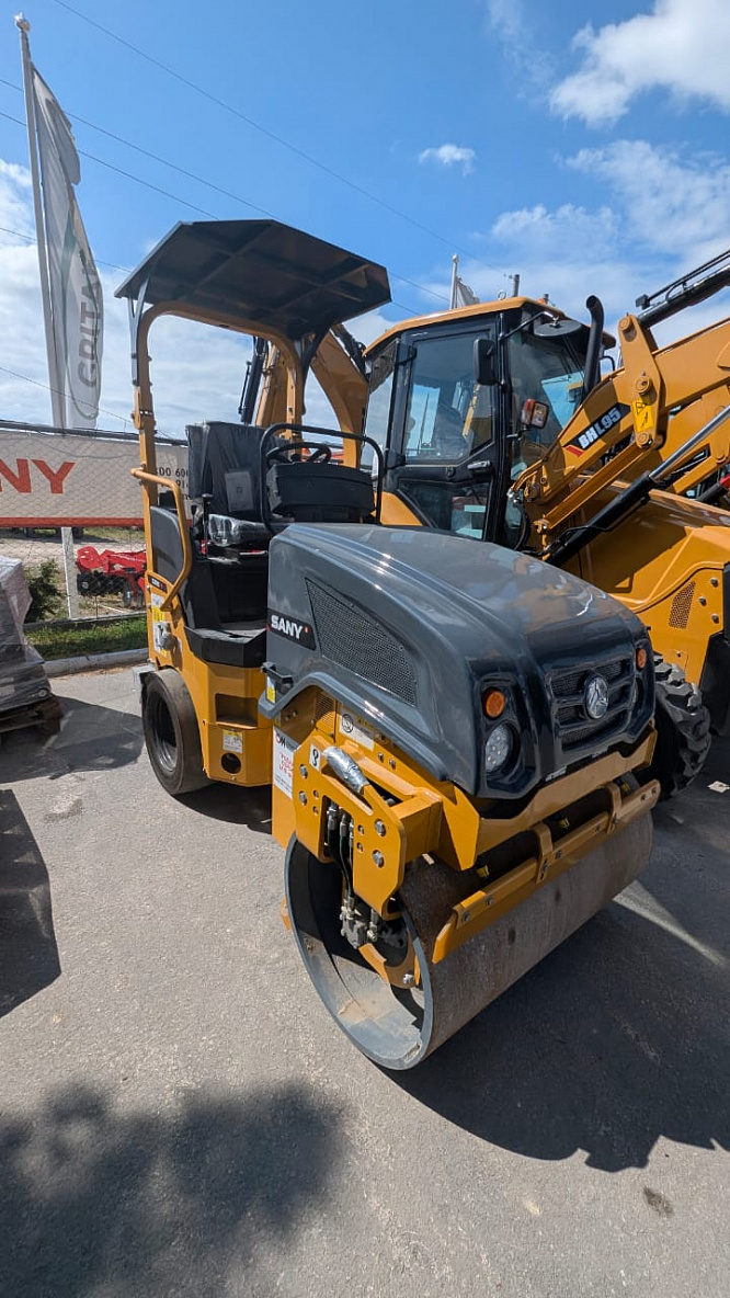 Каток комбинированный двухвальцовый SANY SZR30C-8