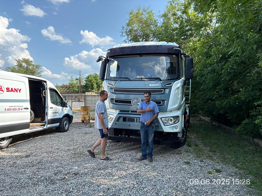 Автобетоносмеситель SANY SY310C-6W (v)