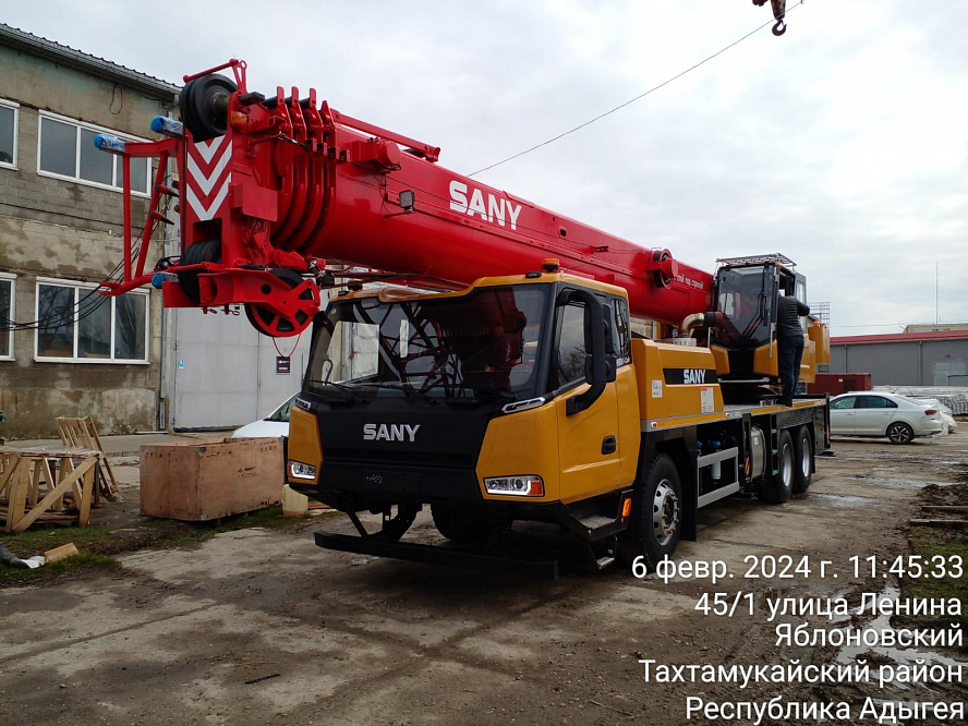 Полноприводный автокран SANY STC300T5-5R