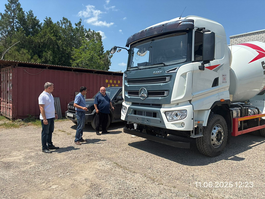 Автобетоносмеситель SANY SY310C-6W (v)