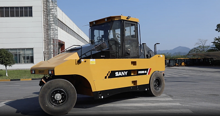 Пневмоколесный каток SANY SPR300C