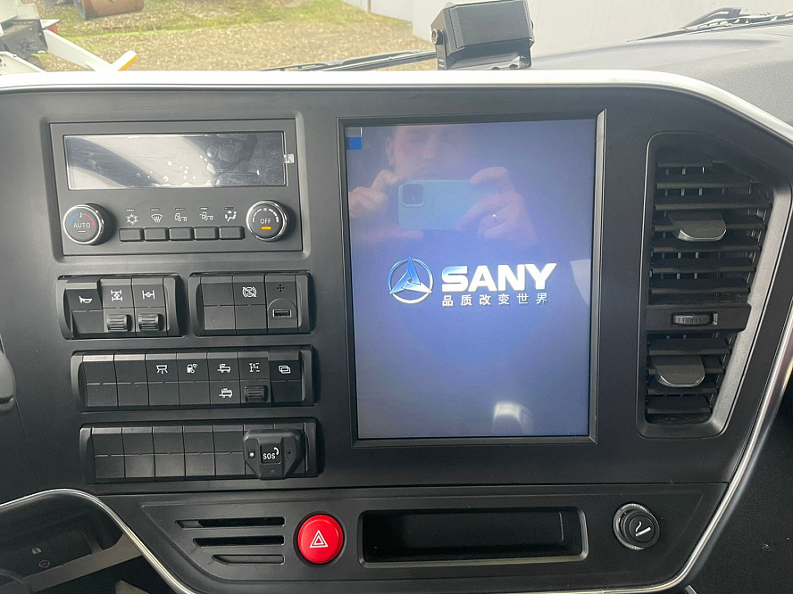 Самосвал SANY SYZ320c 8s v "U-образный Кузов" 6 на 4