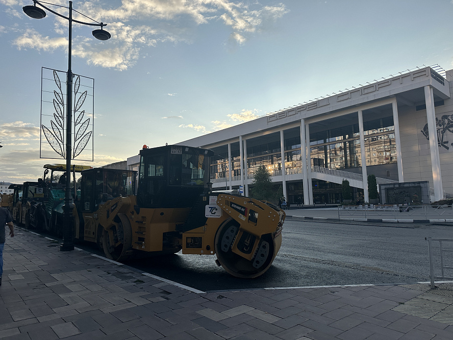 Каток асфальтовый SANY STR140C-8C