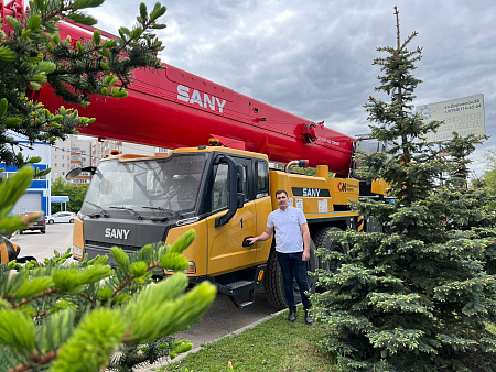 Автокран SANY STC800T5