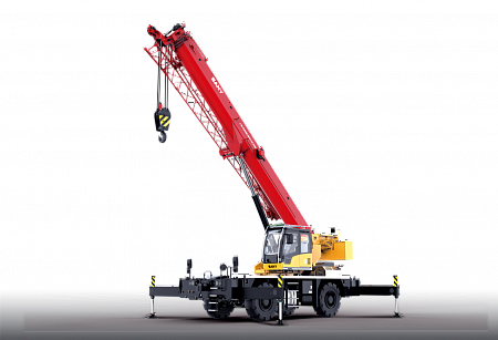 Короткобазный кран Palfinger SANY SRC400T