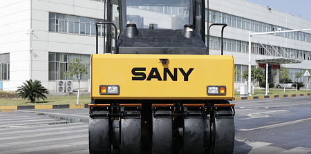 Пневмоколесный каток SANY SPR300C
