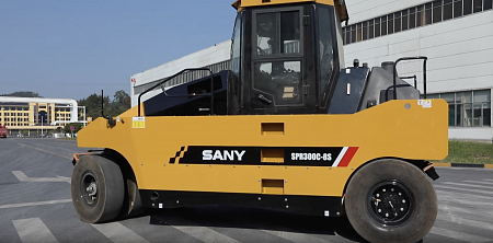 Пневмоколесный каток SANY SPR300C
