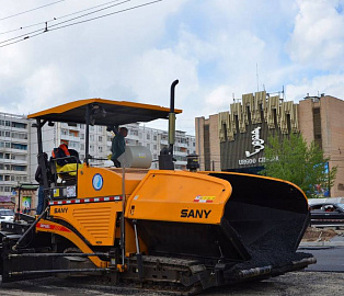 Гусеничный асфальтоукладчик SANY SAP45C