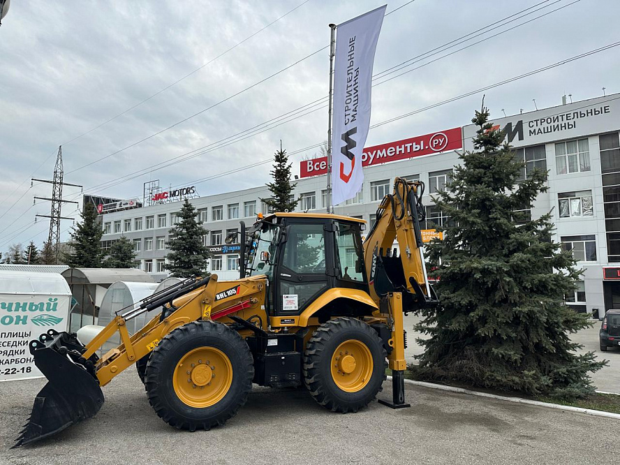Равноколесный Экскаватор погрузчик SANY BHL 105