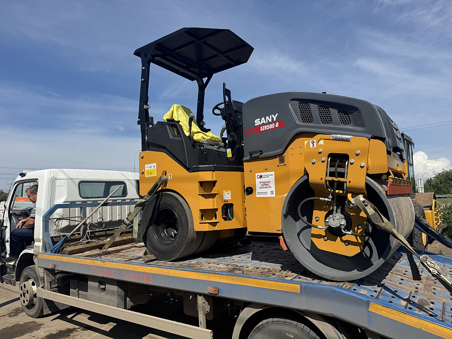 Каток комбинированный двухвальцовый SANY SZR50C-8