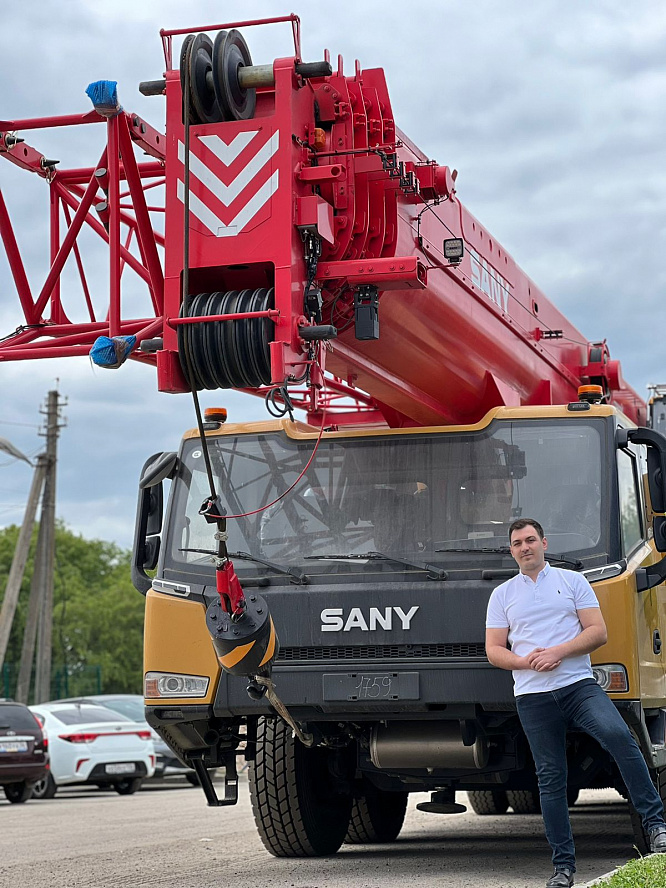 Автокран SANY STC800T5