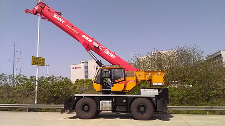 Короткобазный кран Palfinger SANY SRC400T-40С