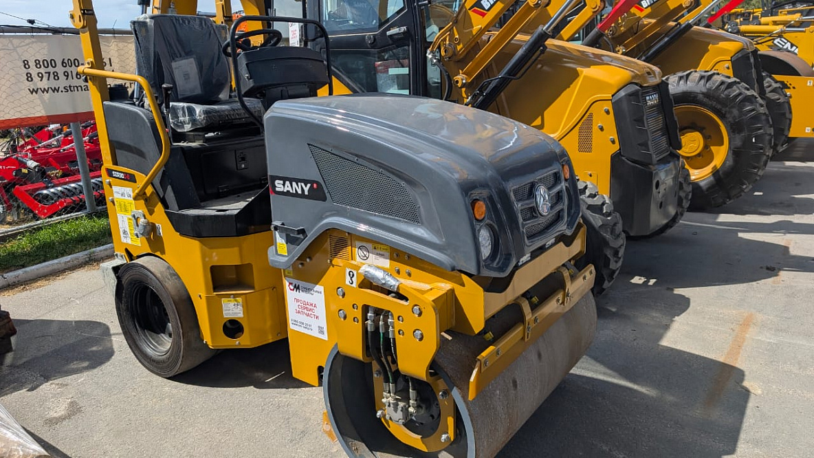 Каток комбинированный двухвальцовый SANY SZR30C-8