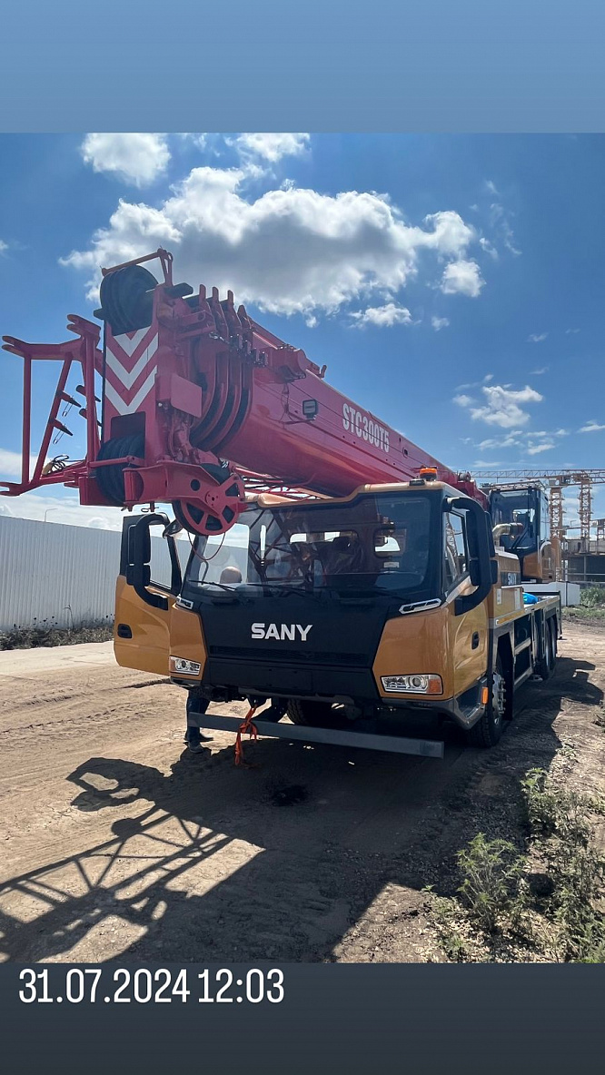 Полноприводный автокран SANY STC300T5-5R