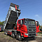 Самосвал SANY SYZ434c 8s v  "У-образный Кузов" 8 на 4